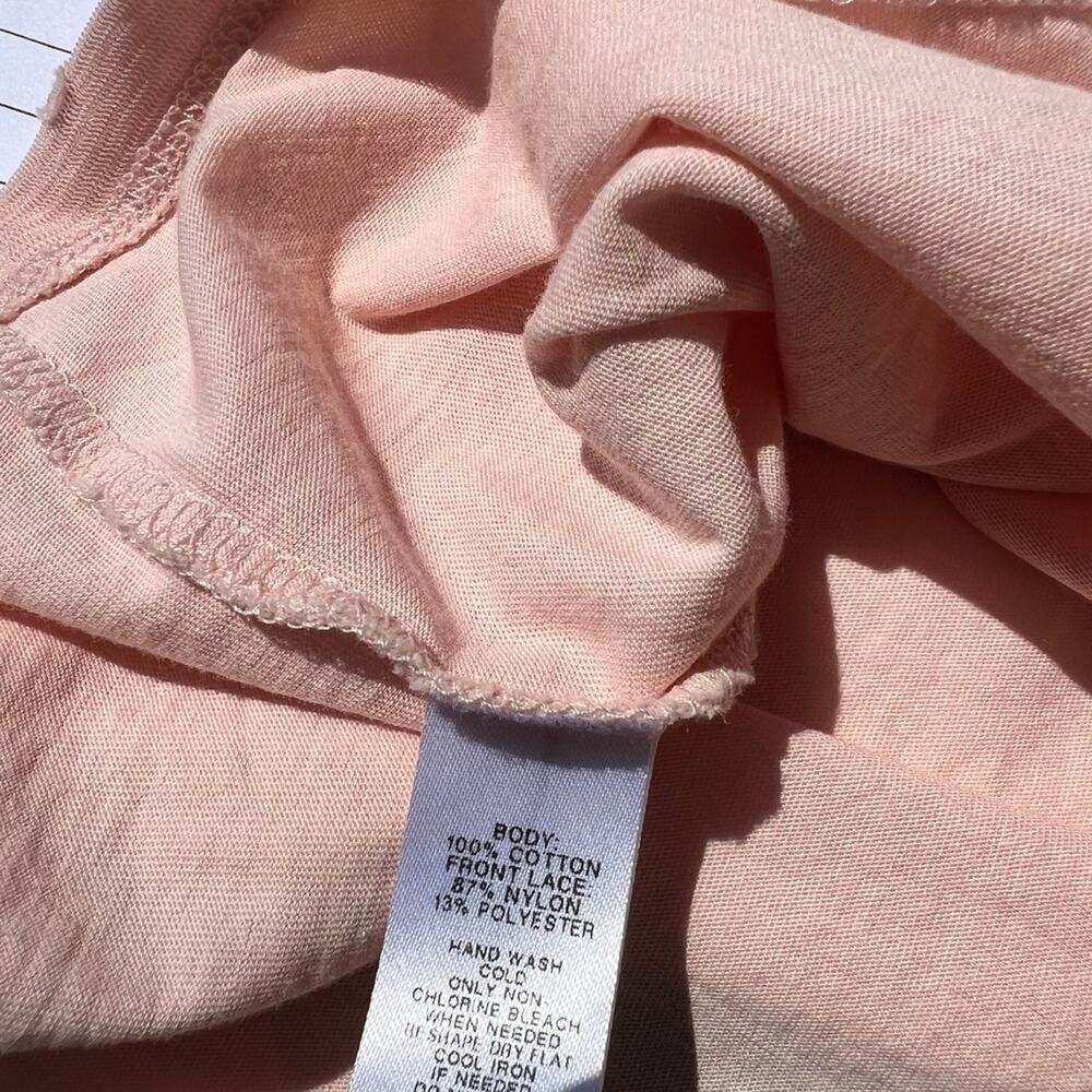 LOFT women’s pink long sleeve top, textured, size M - Picture 6 of 6